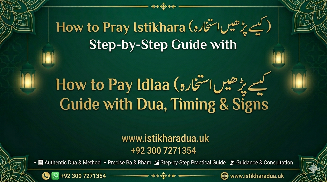 how to pray istikhara (کیسے پڑھیں استخارہ)